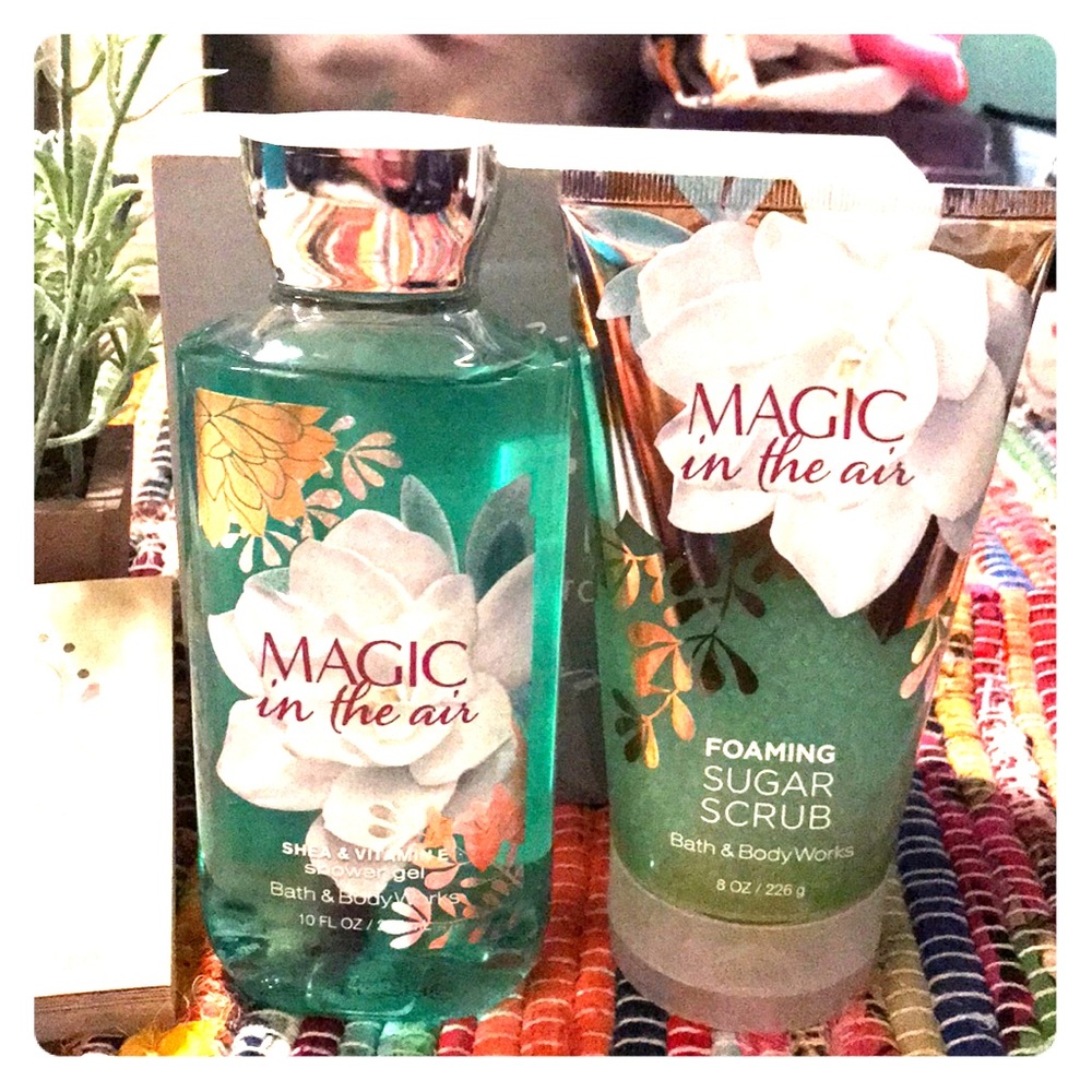 Bath and Body Works Sugar Scrub and Shower Gel